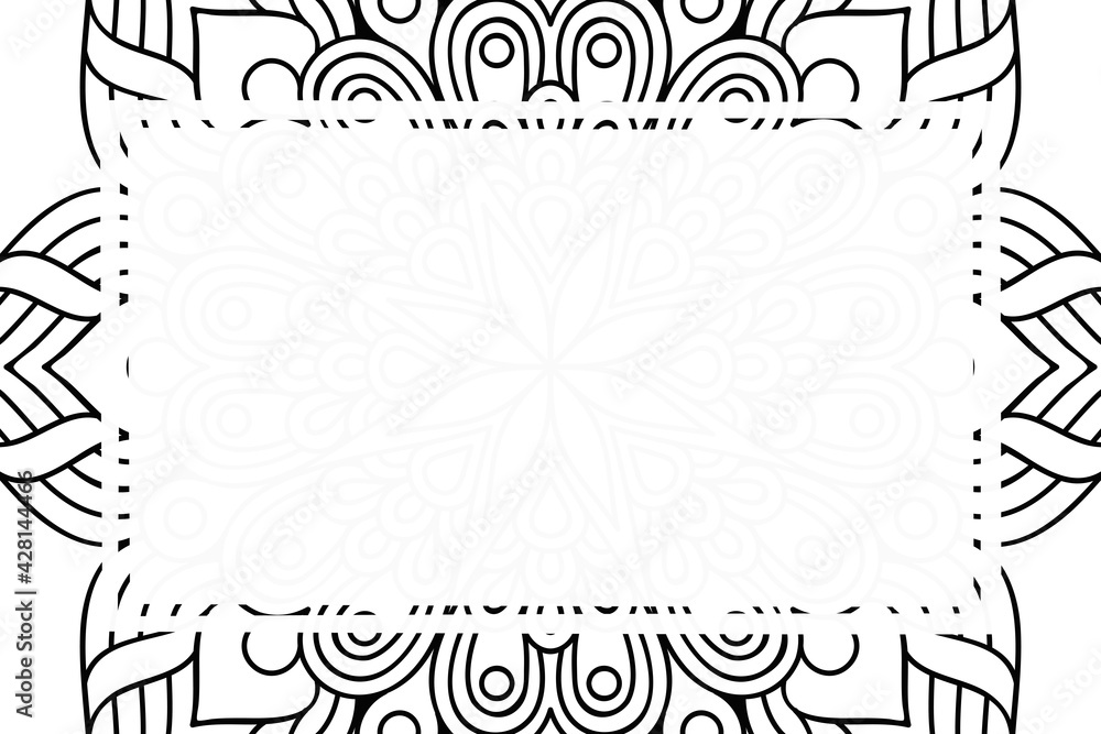 Vector islamic background with mandala Vector islamic background with mandala