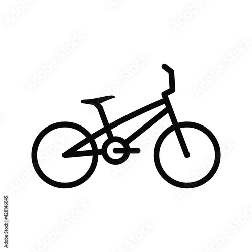 Bike icon. Bicycle icon vector. symbol sign. vector illustration