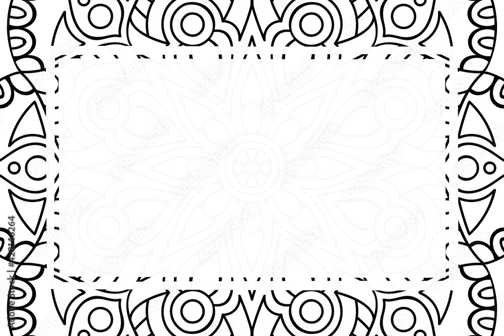Vector islamic background with mandala Vector islamic background with mandala