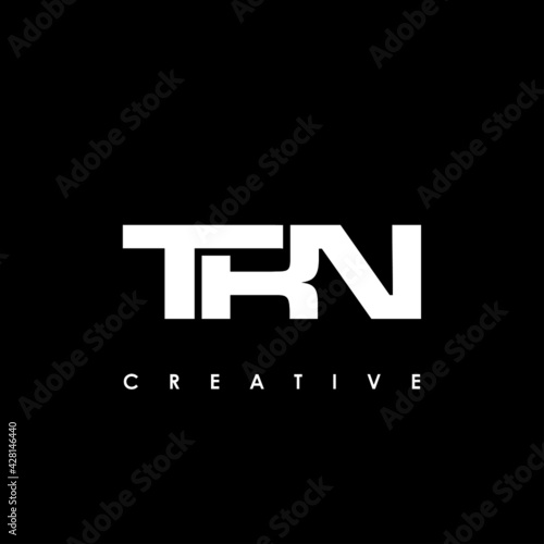 TRN Letter Initial Logo Design Template Vector Illustration