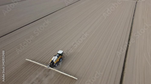 Specialized machinery for soil treatment with phytosanitary products