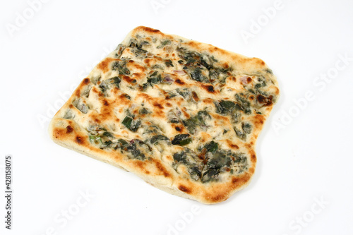 puff pastry with goat cheese and spinach