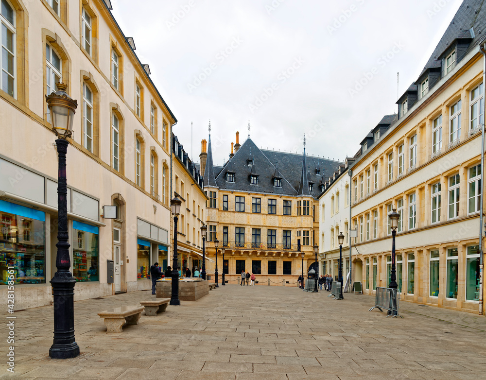 Luxembourg, Palais Grand Ducal, Ducal Palace, Luxembourg City, Luxembourg