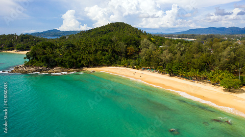 Tropical paradise beach on the island of Phuket in the south of Thailand © Kim