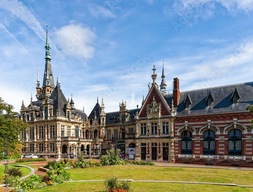 Palais Dictine, Benedictine Palace, Fecamp, Normandy, France photo