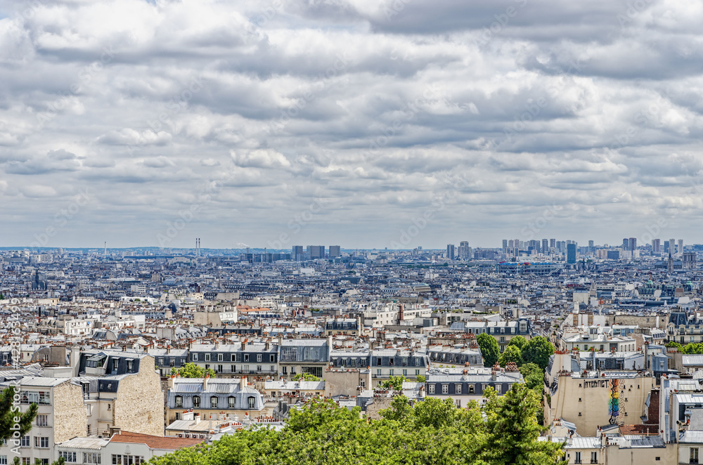 View Of Paris, Ile De France, France