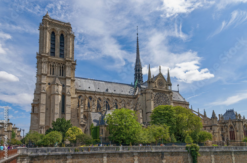 Cathedral Notre Dame De Paris, France