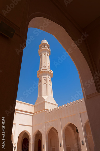 Oman, Sultan Qaboos Mosque, Entrance, Inner Courtyard, Salalah