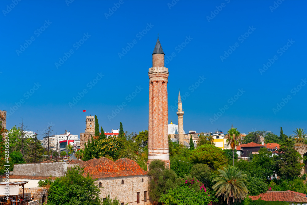Landmarks And Roofs Over Antalya, Turkey