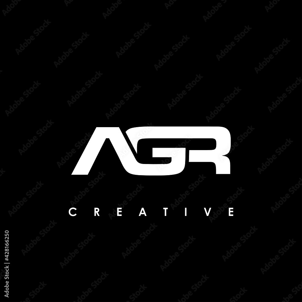 AGR Letter Initial Logo Design Template Vector Illustration AGR Letter Initial Logo Design Template Vector Illustration