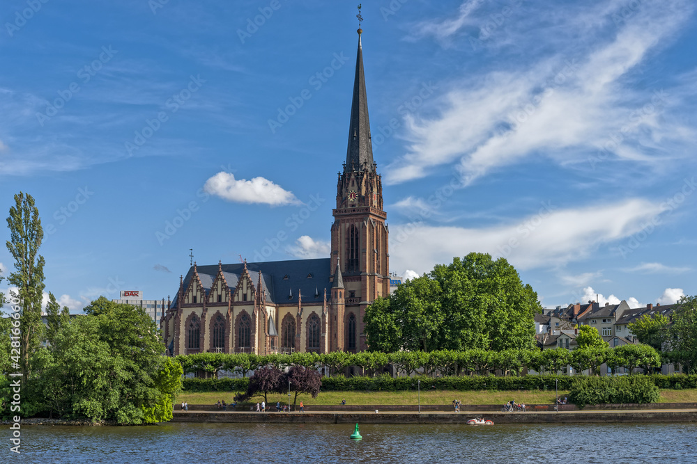 Lutheran Parish Church Dreikonigskirche, Frankfurt Am Main, Hessen, Germany Lutheran Parish Church Dreikonigskirche, Frankfurt Am Main, Hessen, Germany