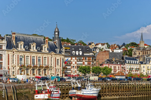 View Of Trouville Sur Mer, Deauville, Normandy, France