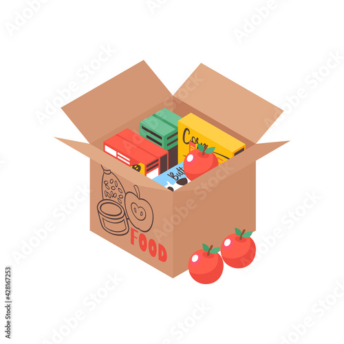 Donation Food Box Composition