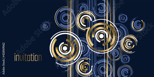 Elegant luxury abstract ele...