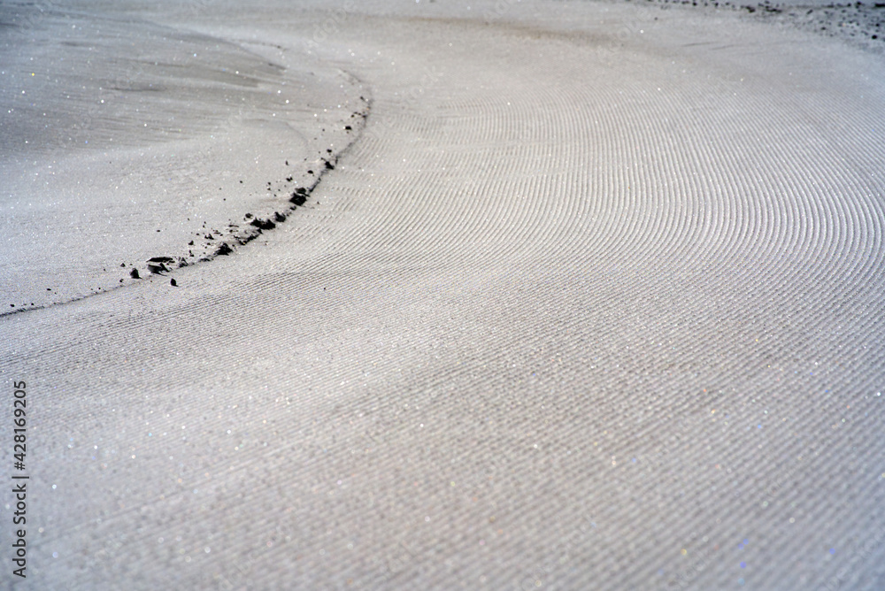 Snow pattern from snow cat at mount Rigi. Photo taken April 14th, 2021, Rigi Kulm, Switzerland. Snow pattern from snow cat at mount Rigi. Photo taken April 14th, 2021, Rigi Kulm, Switzerland.
