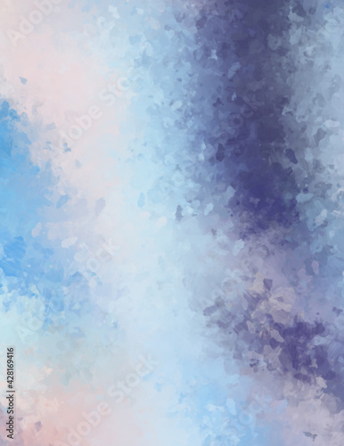 Brushed Painted Abstract Background. Brush stroked painting. Strokes of paint. 2D Illustration.