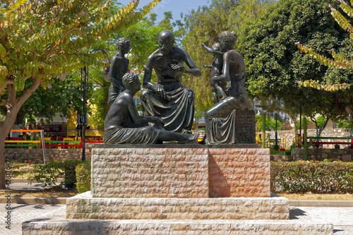 Statue Of Hippocrates In Kos, Greece, Europe