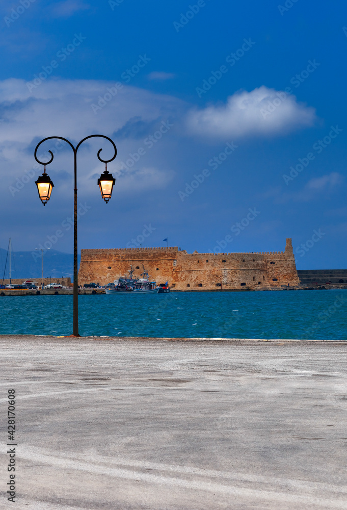 Crete, Fortress Koules, Heraklion, Greece