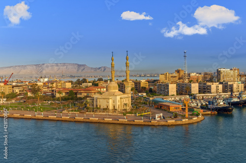 Suez, Suez Canal, Egypt © Stockfotos