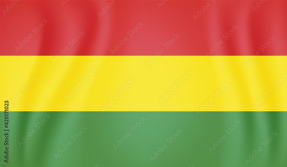 Flag of Bolivia with the effect of crumpled paper and grunge Flag of Bolivia with the effect of crumpled paper and grunge