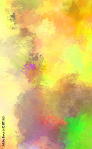Artistic vibrant and colorful wallpaper.Brushed Painted Abstract Background. Brush stroked painting. © Hybrid Graphics
