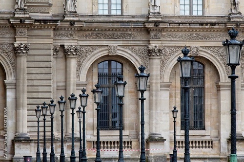 Canvas Print facade of a building
