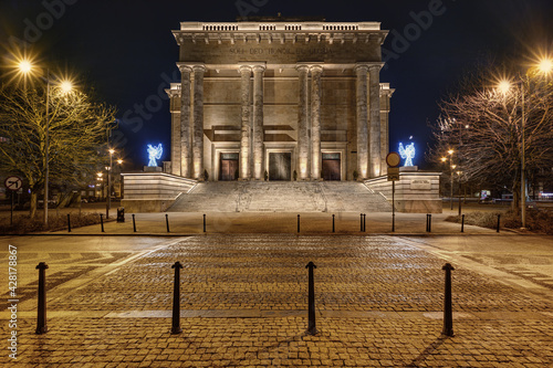 Obraz na płótnie Katowice w salonie