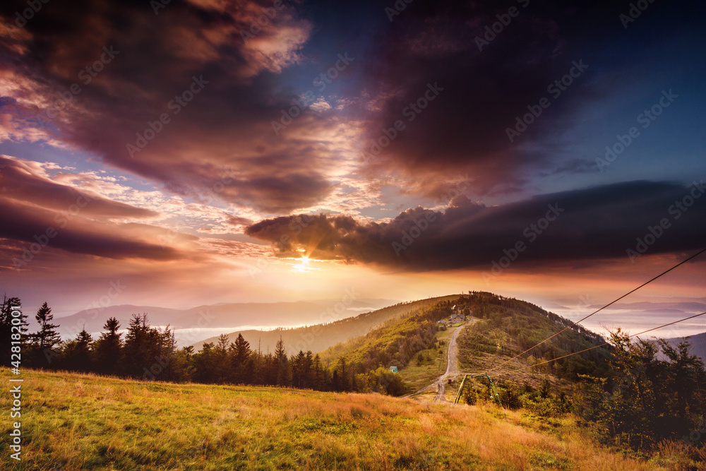 Beskidy - Klimczok