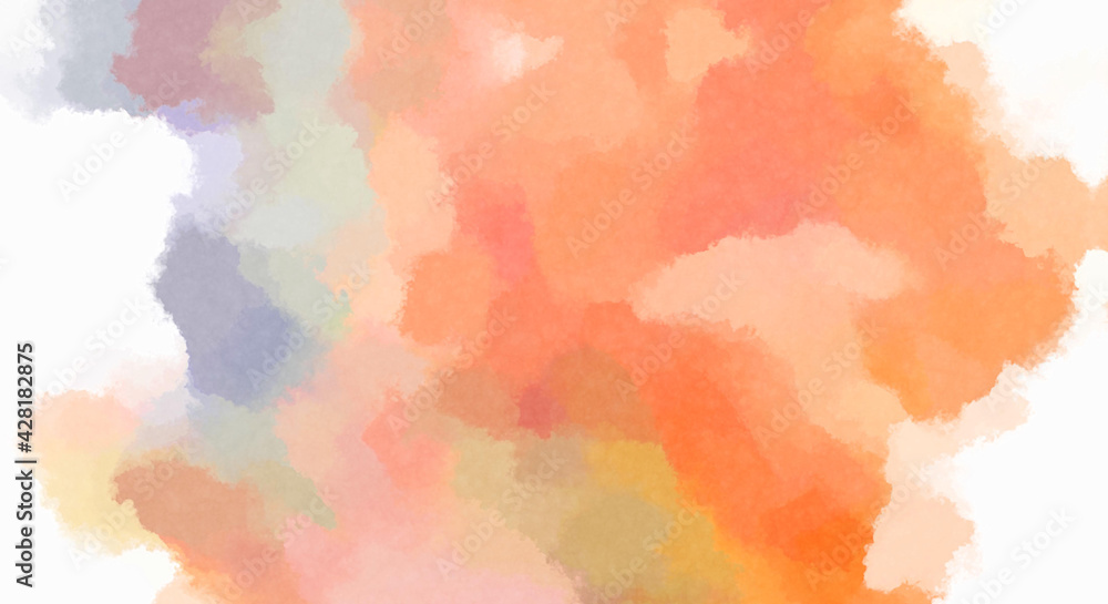Watercolor painted background. Abstract Illustration wallpaper. Brush stroked painting. 2D Illustration. Watercolor painted background. Abstract Illustration wallpaper. Brush stroked painting. 2D Illustration.