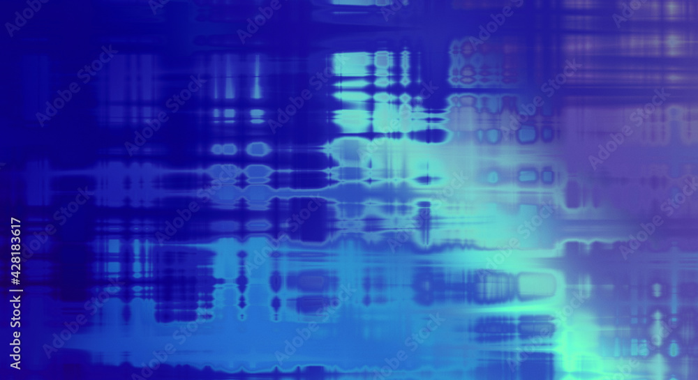 Fototapeta premium Abstract background. Geometrical elements on aged grunge texture. Graphic illustration with different color patterns.