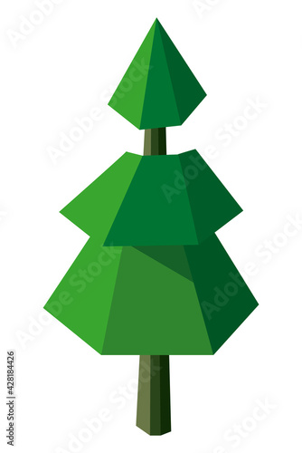 pine tree lowpoly