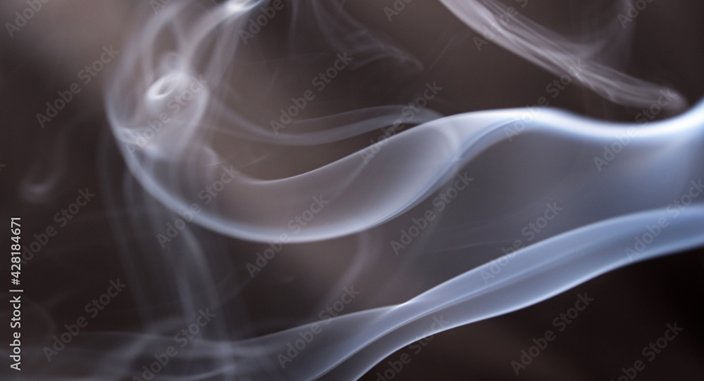 Obraz premium abstract smoke effect on dark background