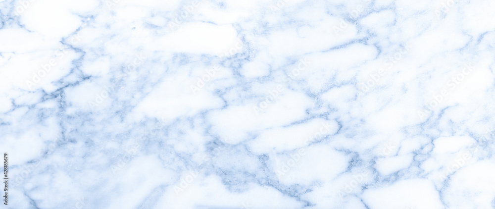 Fototapeta premium Marble granite blue background wall surface white pattern graphic abstract light elegant gray for do floor ceramic counter texture stone slab smooth tile silver natural for interior decoration.