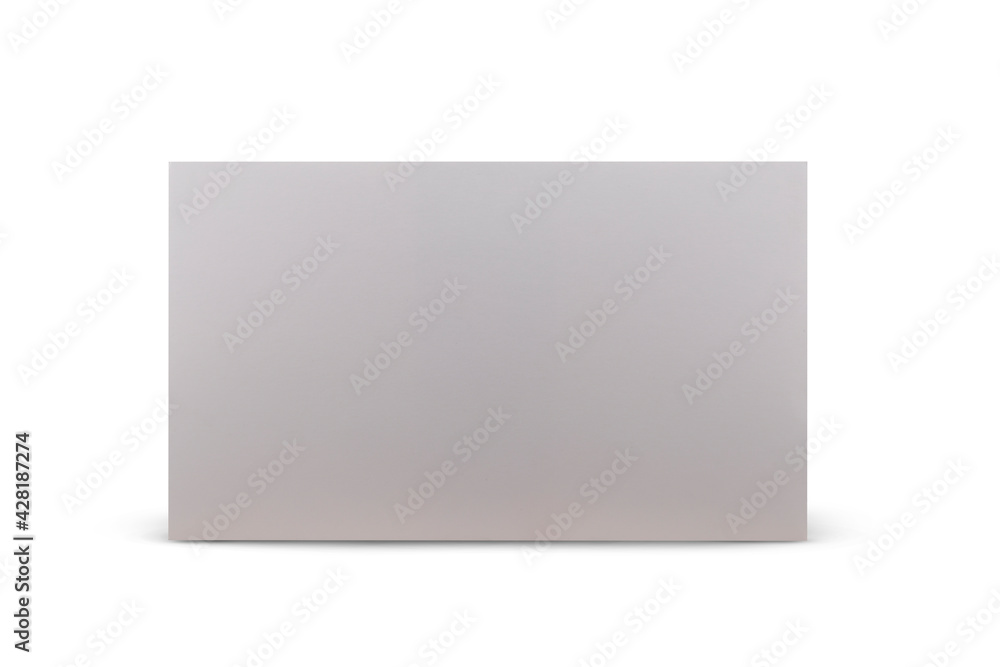White Cardboard Box For Cake isolated on white background White Cardboard Box For Cake isolated on white background