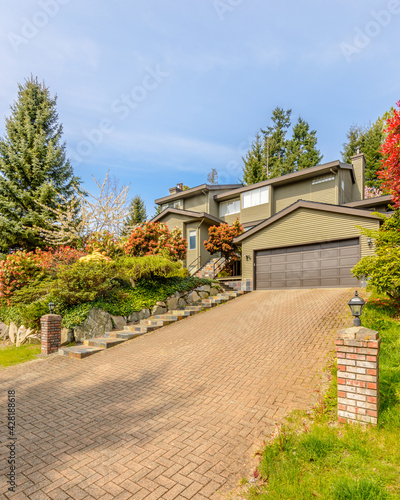 Luxury house in Vancouver, Canada.