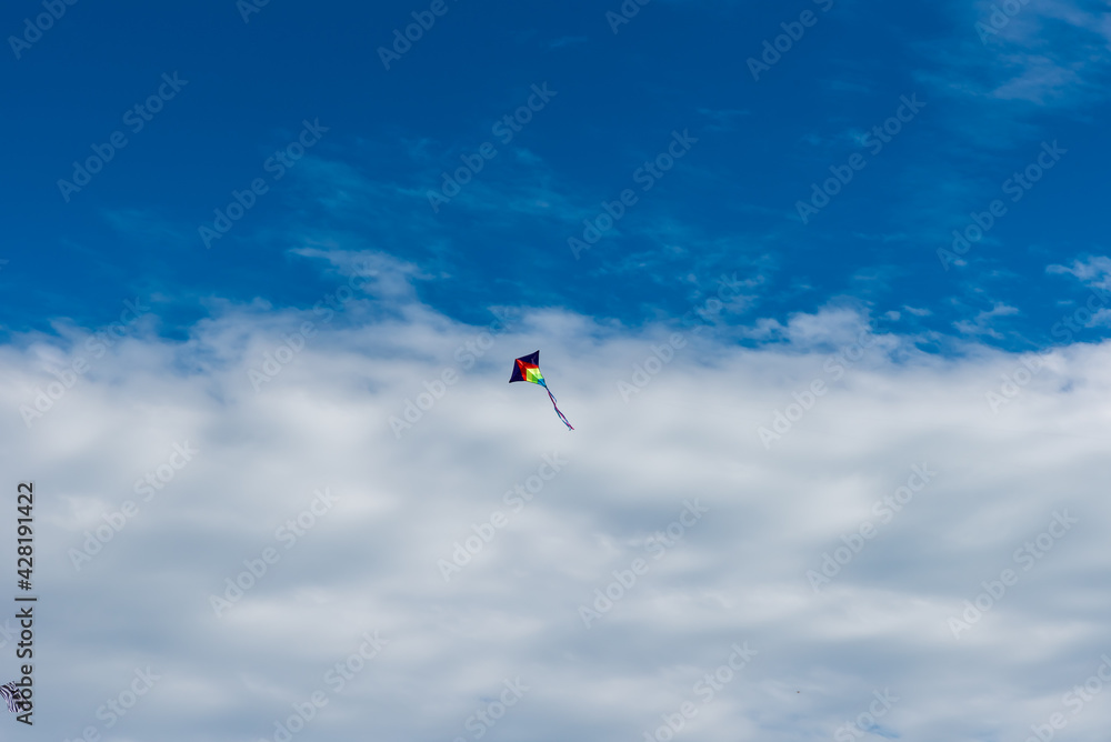 Colorful Kites flying over the sky Colorful Kites flying over the sky