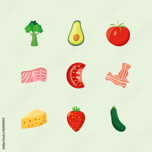 nine ketogenic ingredients