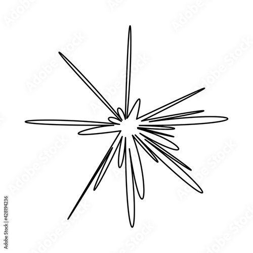 Strange Vector Shapes Collection. Geometric figures, distortion.