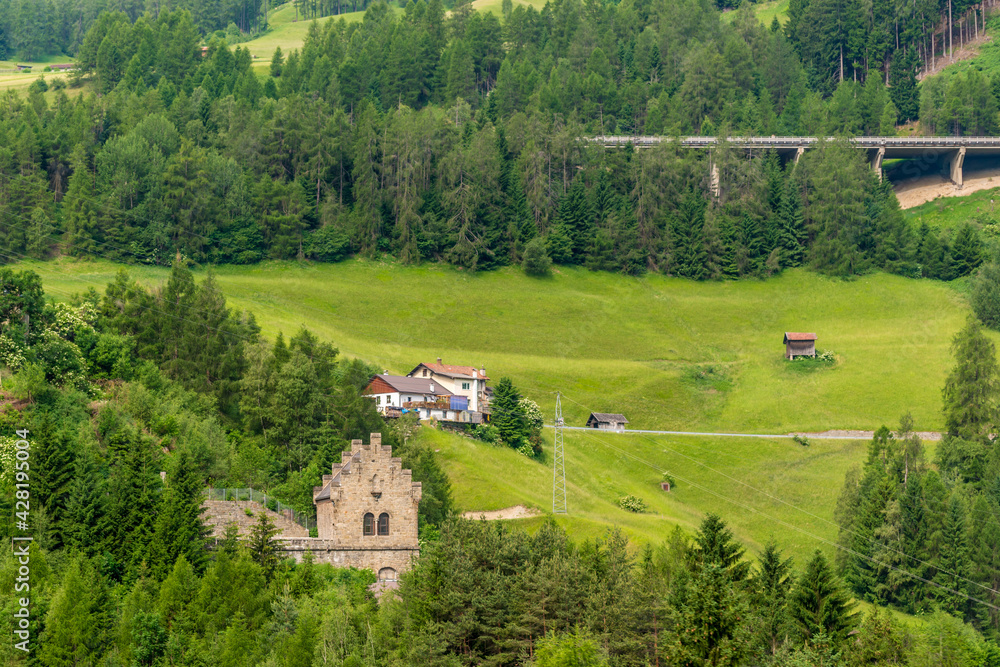 Tyrol village in Austria.