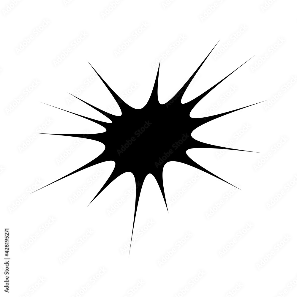 Strange Vector Shapes Collection. Geometric figures, distortion. Strange Vector Shapes Collection. Geometric figures, distortion.