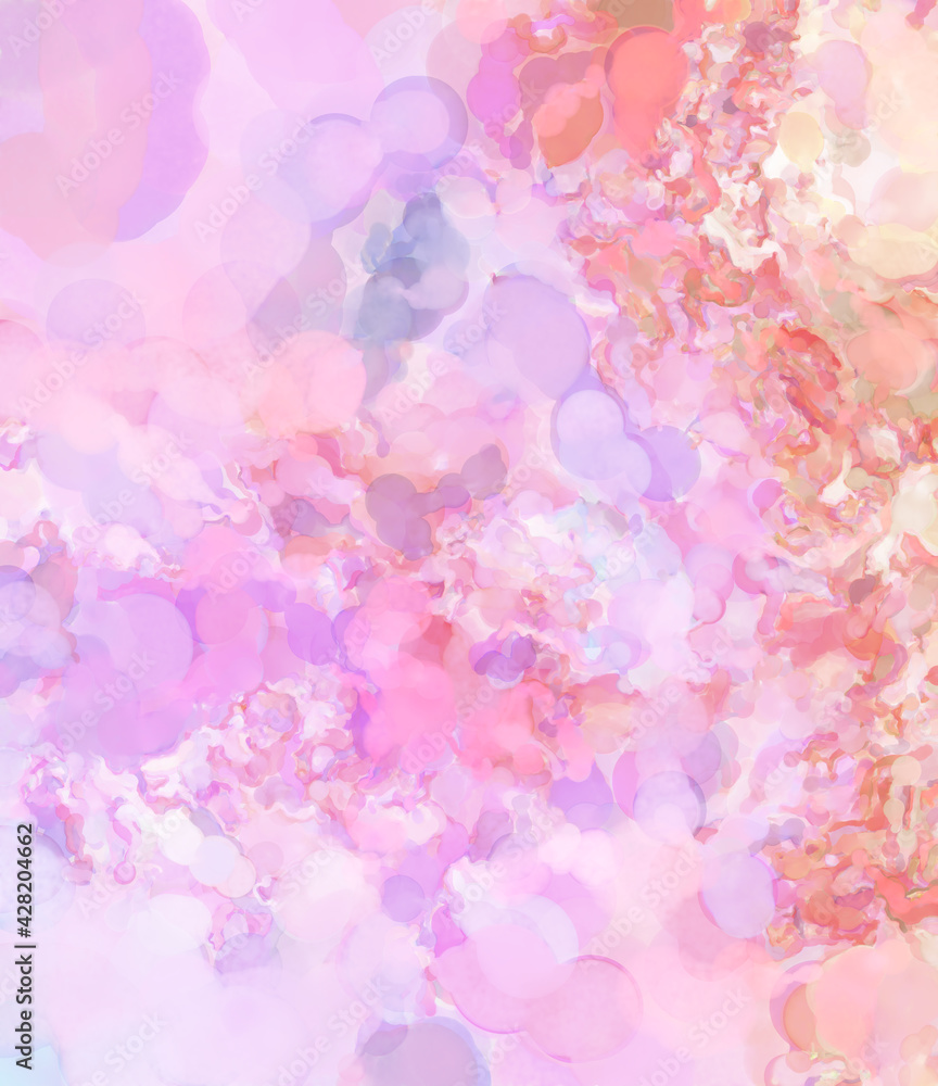 Brushed Painted Abstract Background. Brush stroked painting. Strokes of paint. 2D Illustration.