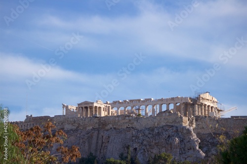 Parthenon on acropolis