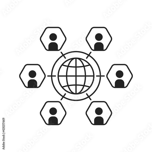 global business collaboration or community