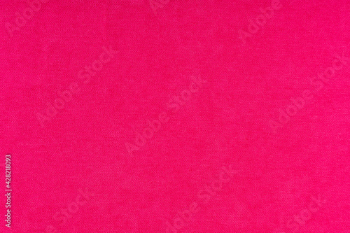 smooth surface of curtain fabric canvas bright pink color, background, texture