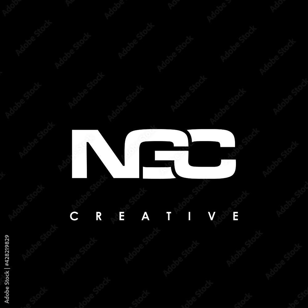 NGC Letter Initial Logo Design Template Vector Illustration NGC Letter Initial Logo Design Template Vector Illustration