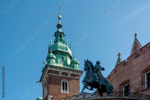 Obraz na płótnie Wawel Kościuszko w salonie