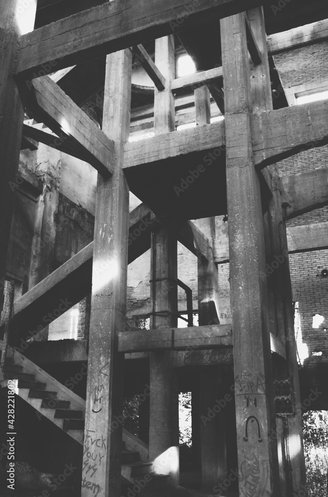 Obraz premium urbex italian abandoned factory