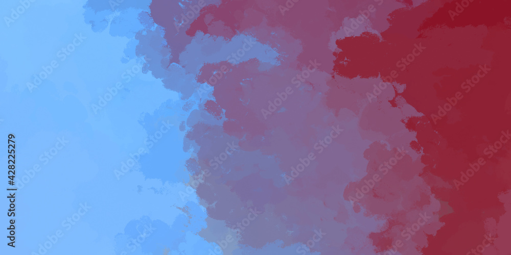 Obraz premium Creative illustration with strokes of paint. Brush pattern painting. Artistic abstract background. Texture painted wallpaper.