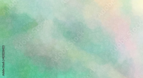 Watercolor painted background. Abstract Illustration wallpaper. Brush stroked painting. 2D Illustration.