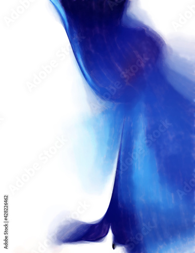 Wallpaper Mural Modern art. Colorful contemporary artwork. Color strokes of paint. Brushstrokes on abstract background. Brush painting. Torontodigital.ca